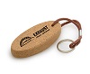 Oval Cork Keyring