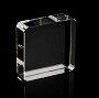 Optical crystal square paperweight Optical crystal square paperweight